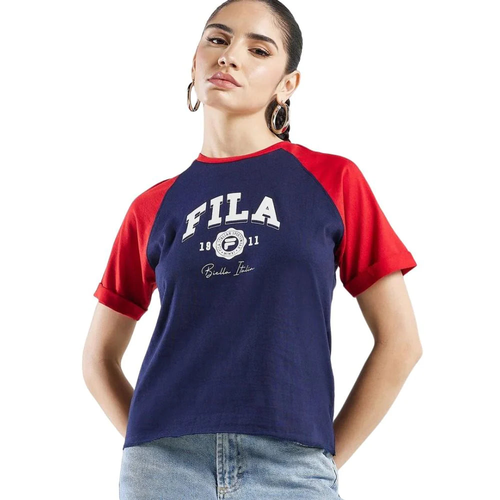 Remera Femenino Fila Calhoun Azul