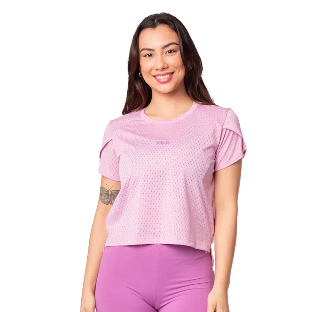 Fila Remeras Femenino Running Blouse Honey IV Pink Violet