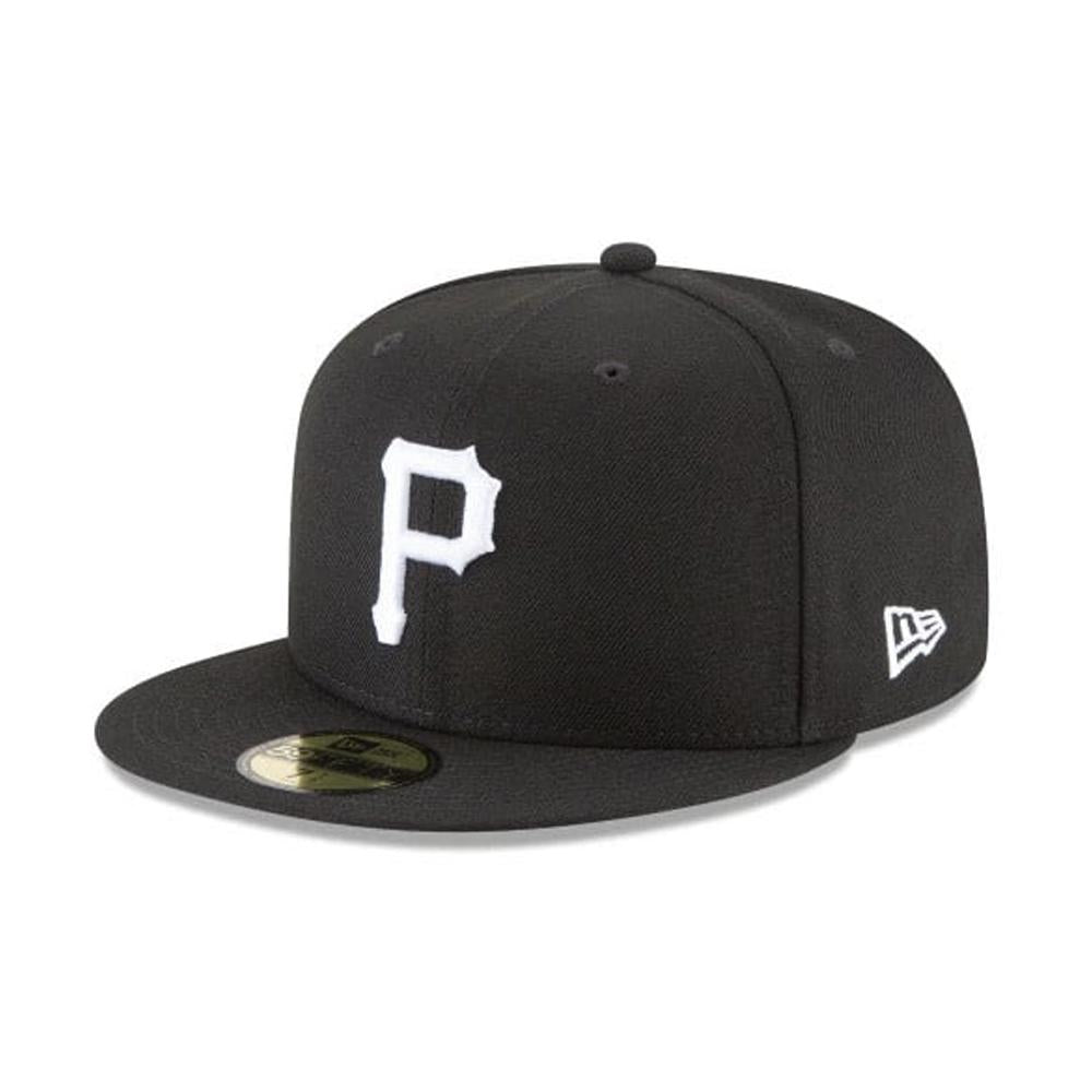 New Era Gorros MLB 59Fifty Piratas de Pittsburgh Black/White/Grey