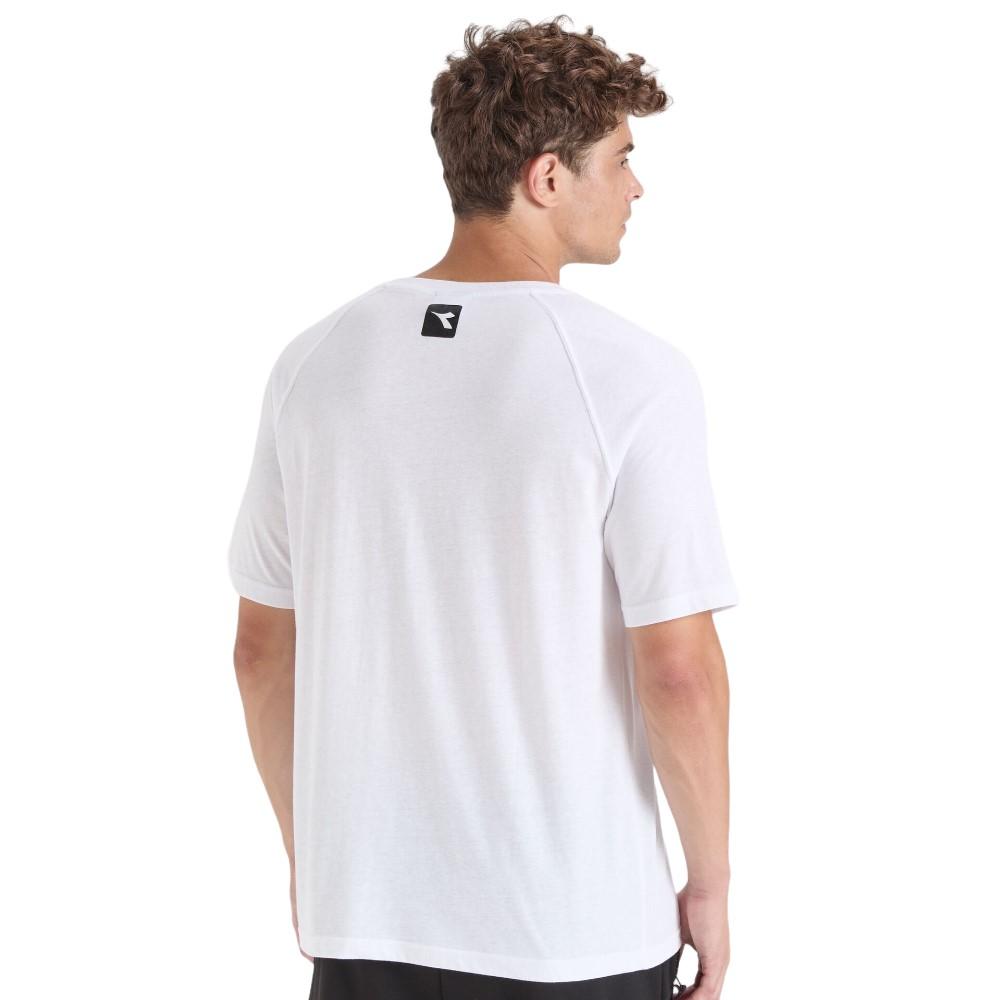 Diadora T-Shirt Masculino Urbanity Optical White