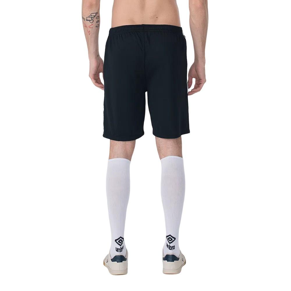 Umbro Masculino Bermuda Blend Tape Negro