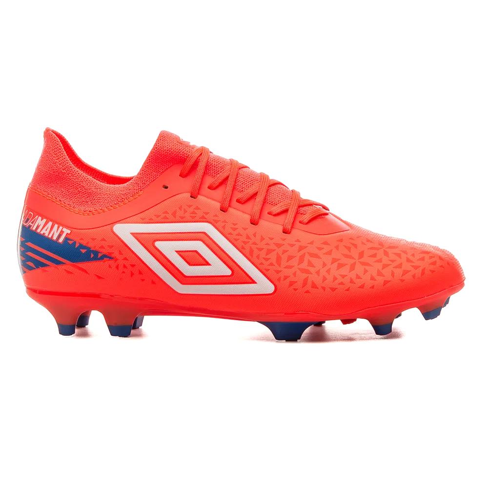 Umbro Unisex Futbol Campo Adamant Premier Coral/Blanco/Royal