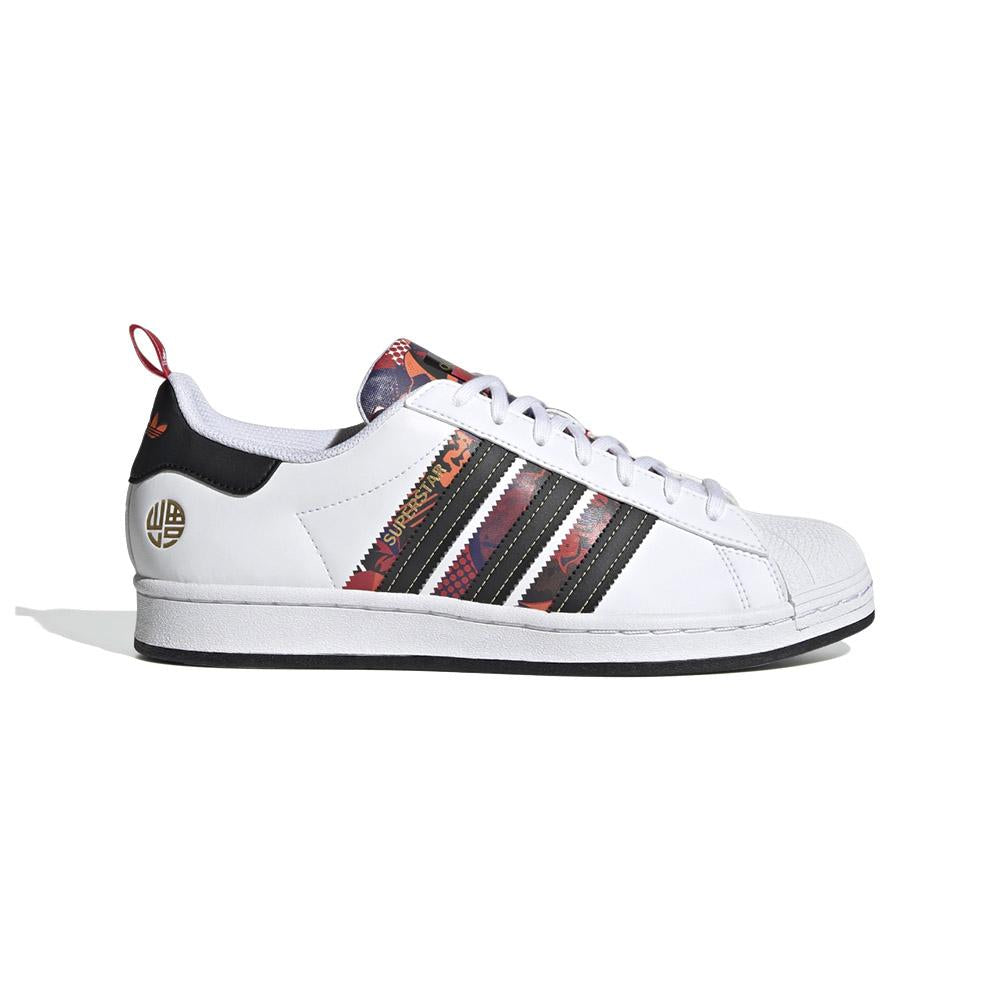 Adidas Unisex Superstar Ftwr White/Core Black/Scarlet