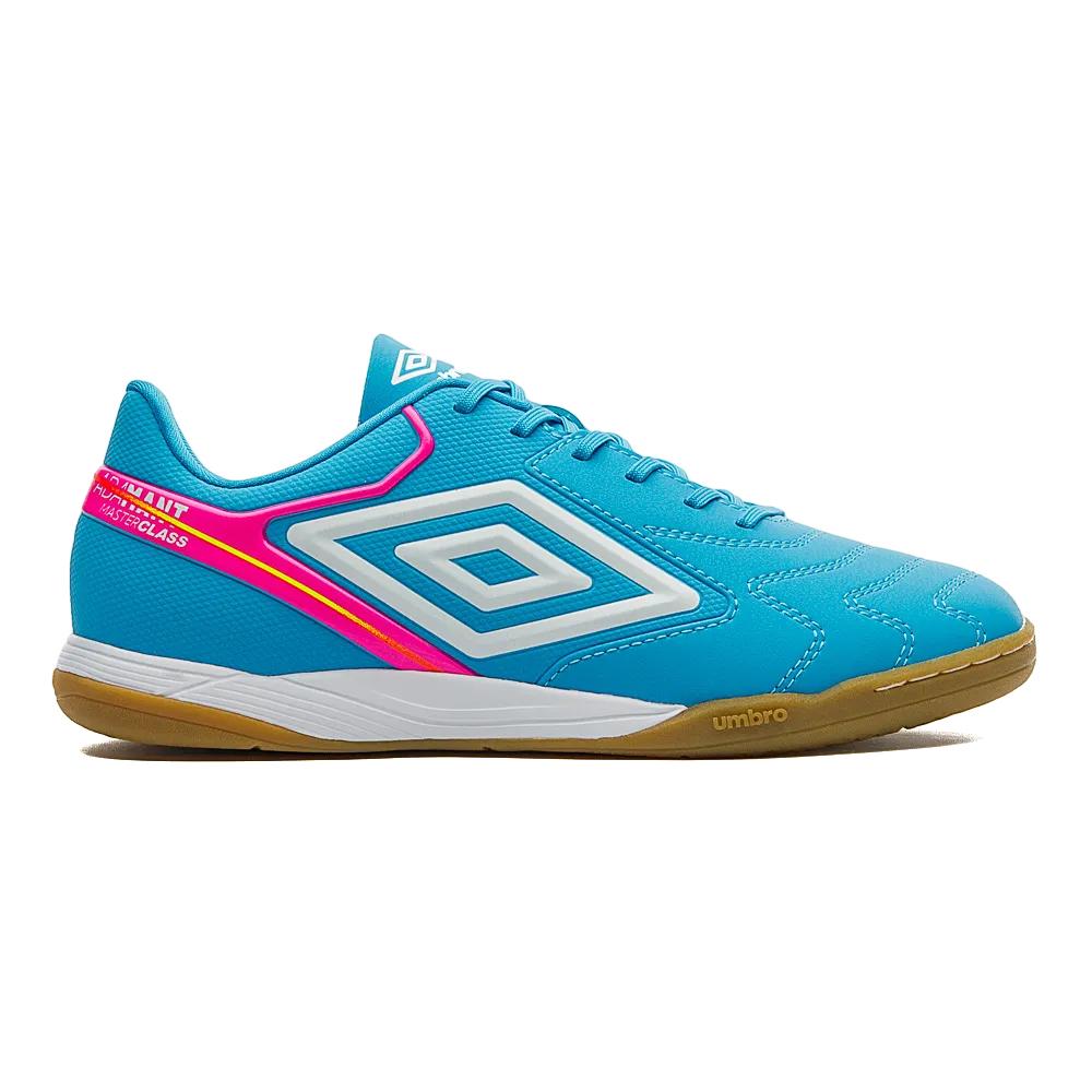 Umbro Indoor Masculino Futbol Adamant Master Class Club Azul/Gris/Rosa