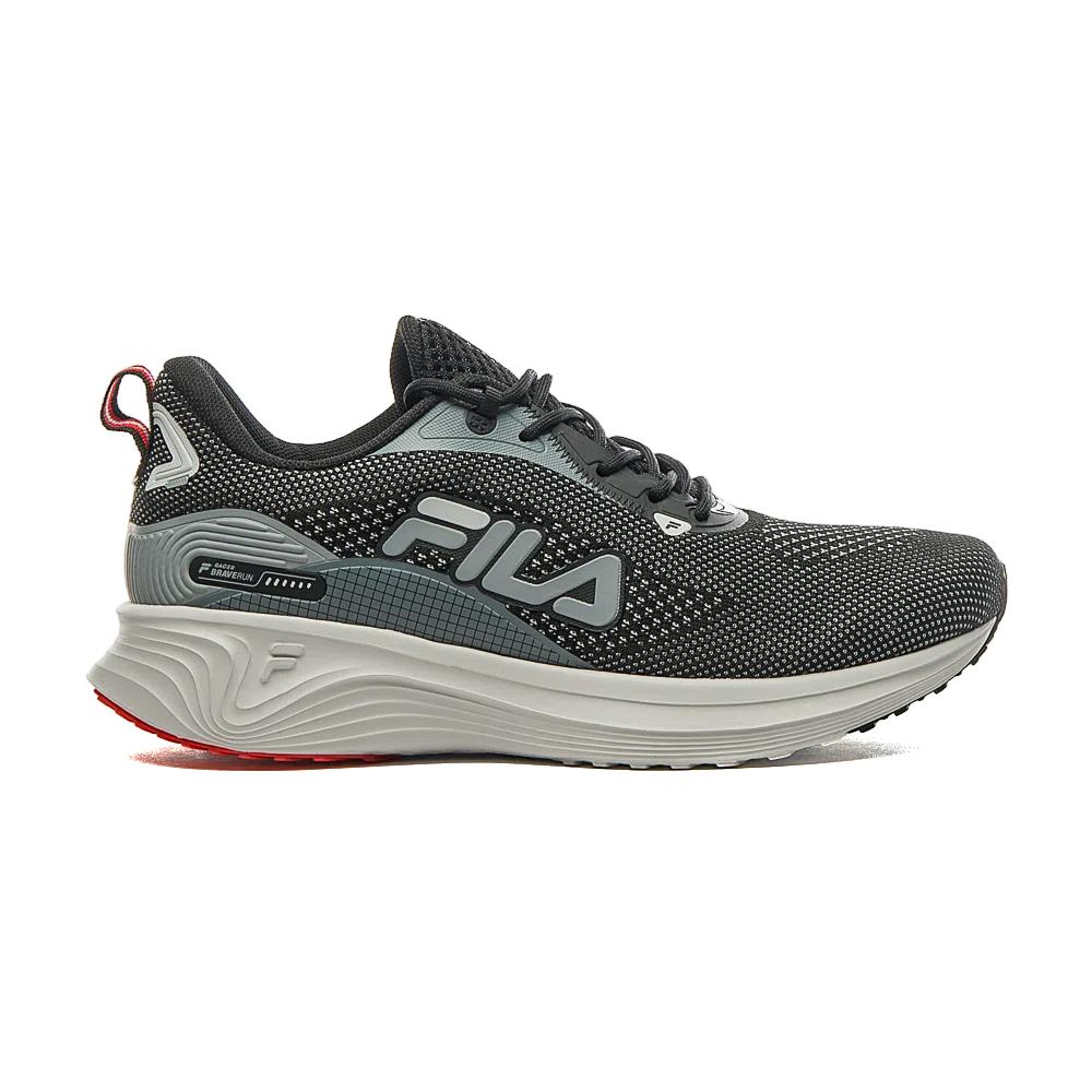 Fila Running Masculino Racer Brave Run Negro/Grafito/Rojo