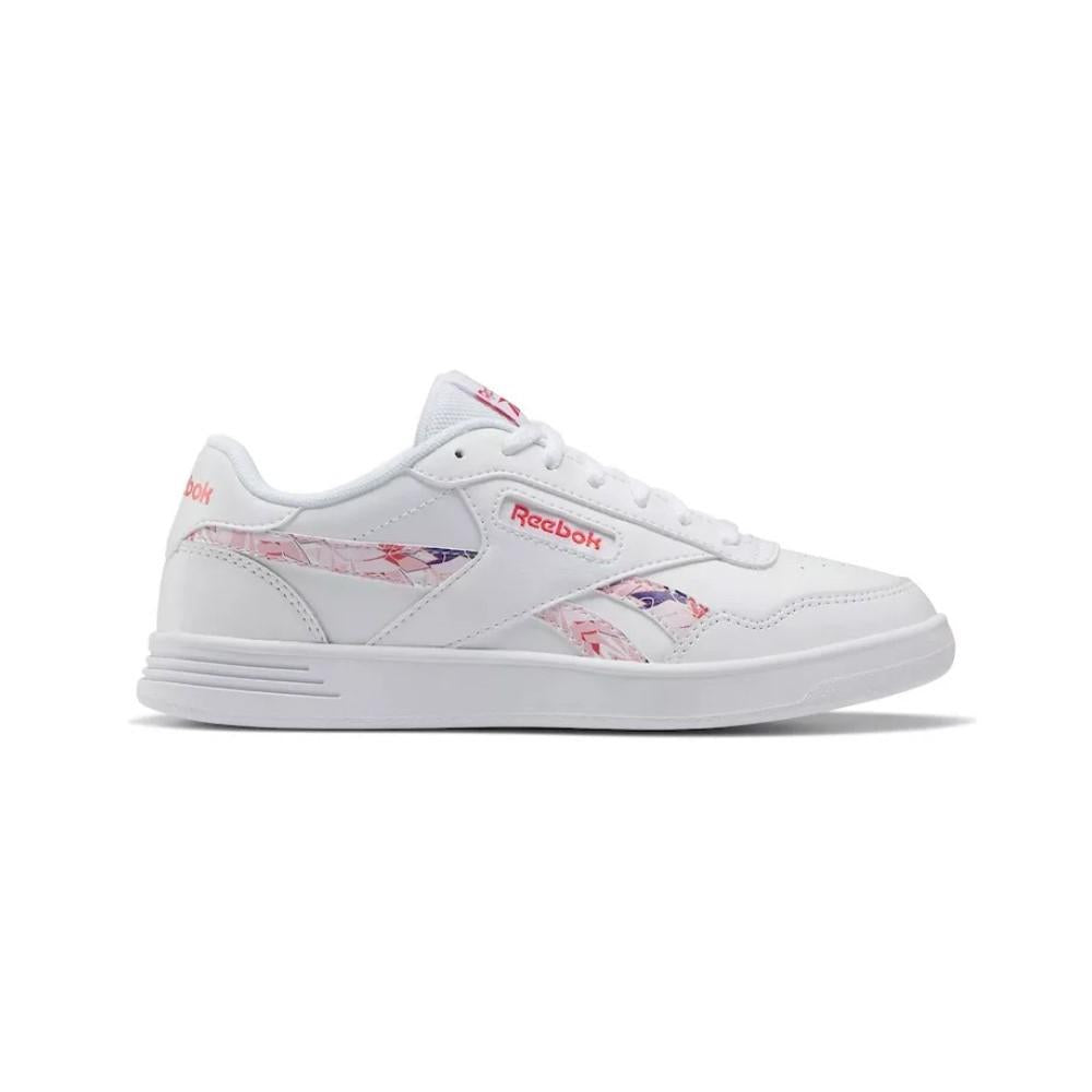 Reebok Femenino Reebok Court Advance Ftwr White/Pink Glow/Cherry