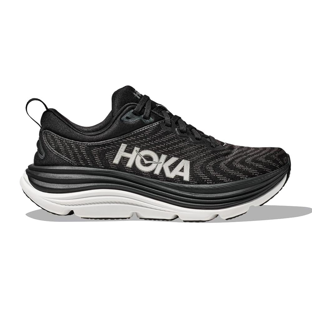 Hoka Deportivos Masculino Running Gaviota 5 Black/White