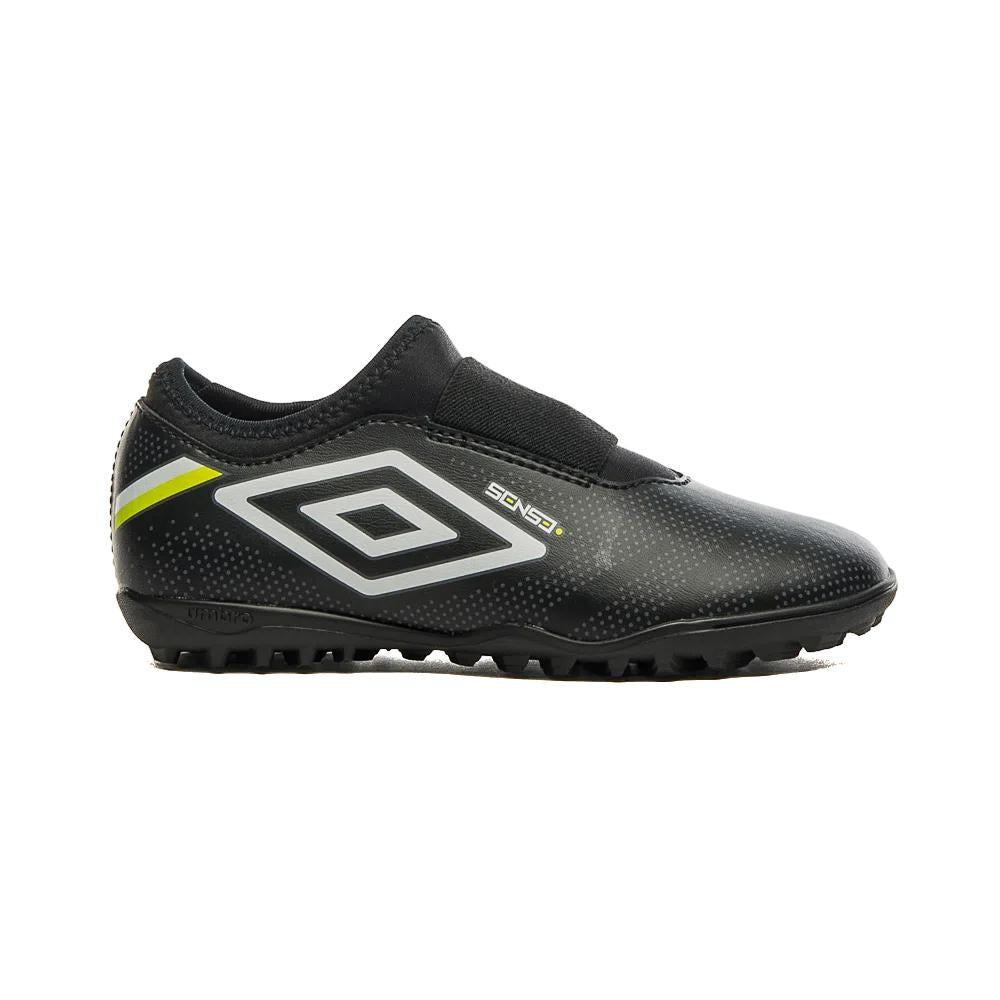 Umbro Futbol Society Sense Kids Negro/Blanco/Verde Lima