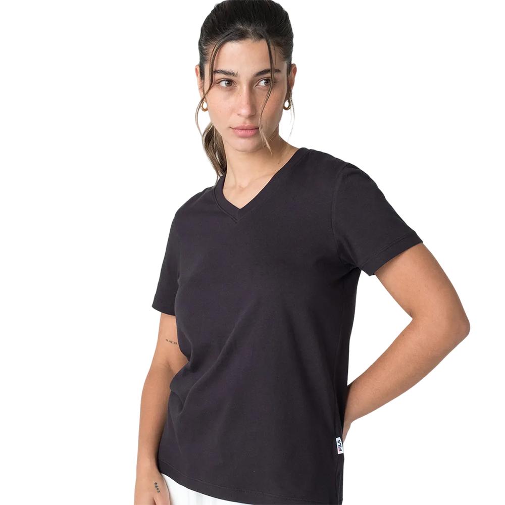 Fila Remeras Femenino Women T-Shirt Basic Black