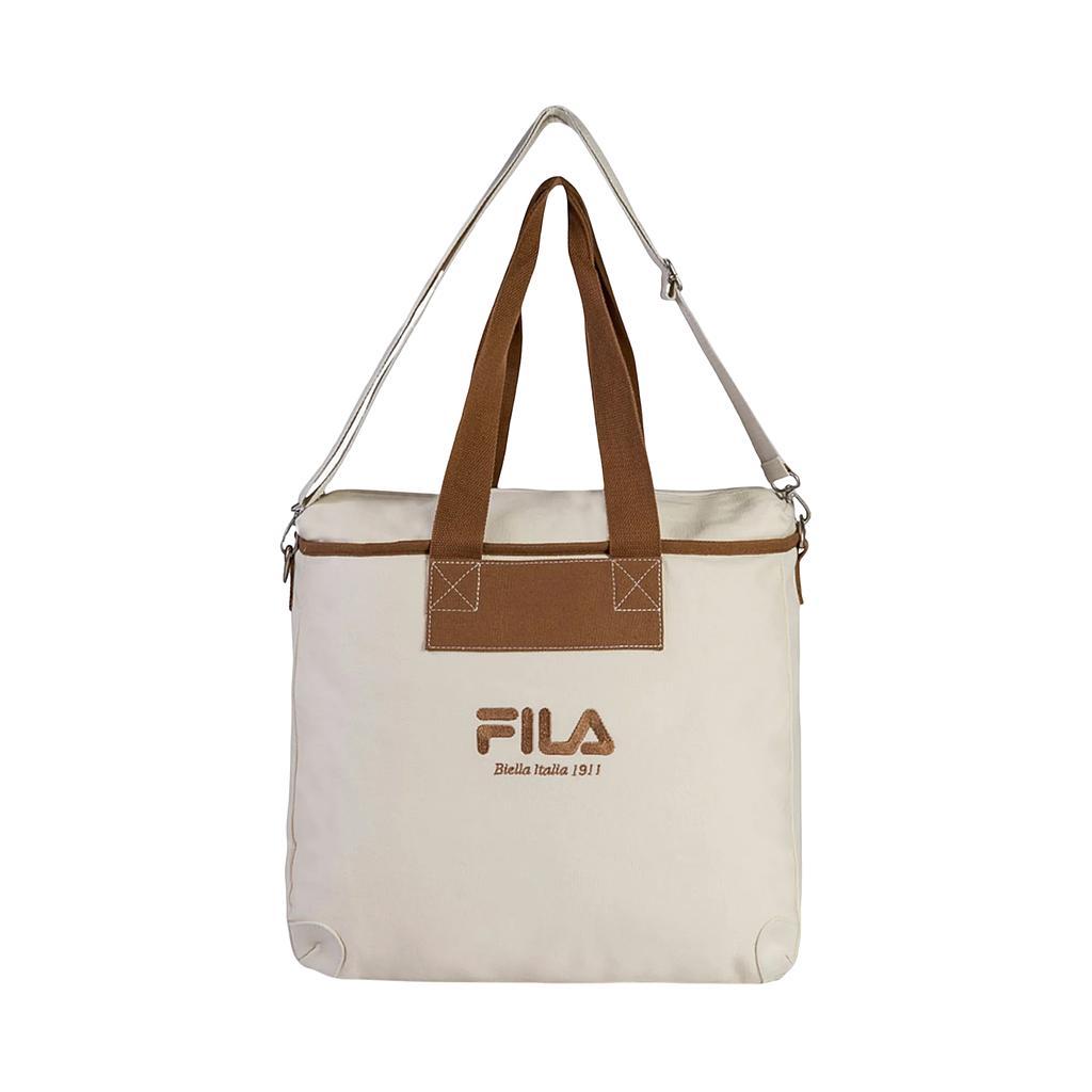 Fila Mochilas Unisex Moda Bag Naturale Off White