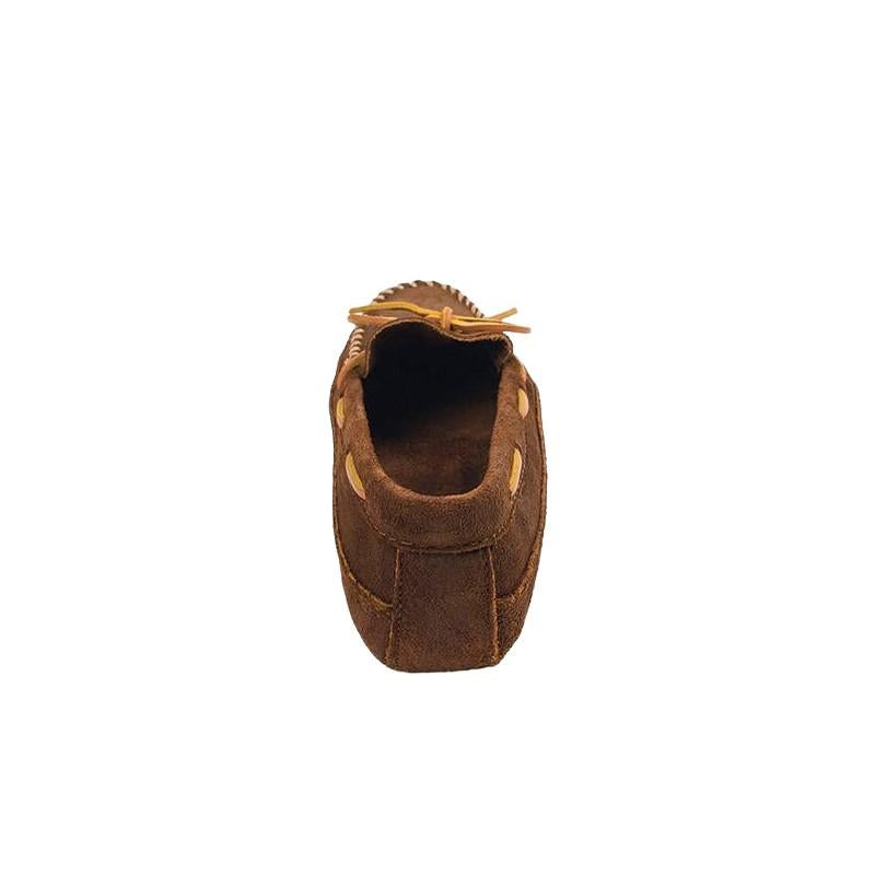 Minnetonka Masculino Double Bottom Softsole Brown