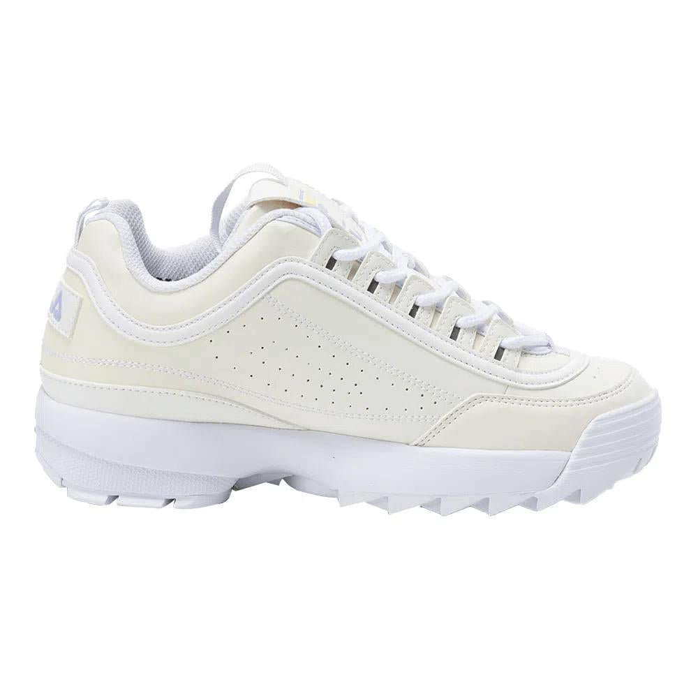 Fila Femenino Disruptor II Sun Reactive White/Purple Heather/Sunshine