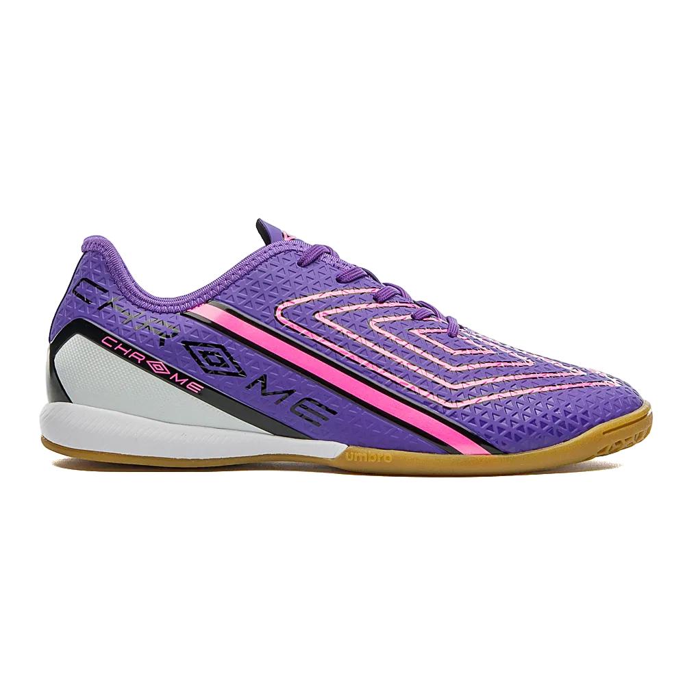 Umbro Indoor Masculino Futbol Chrome Electric Purple/Blanco/Rosa