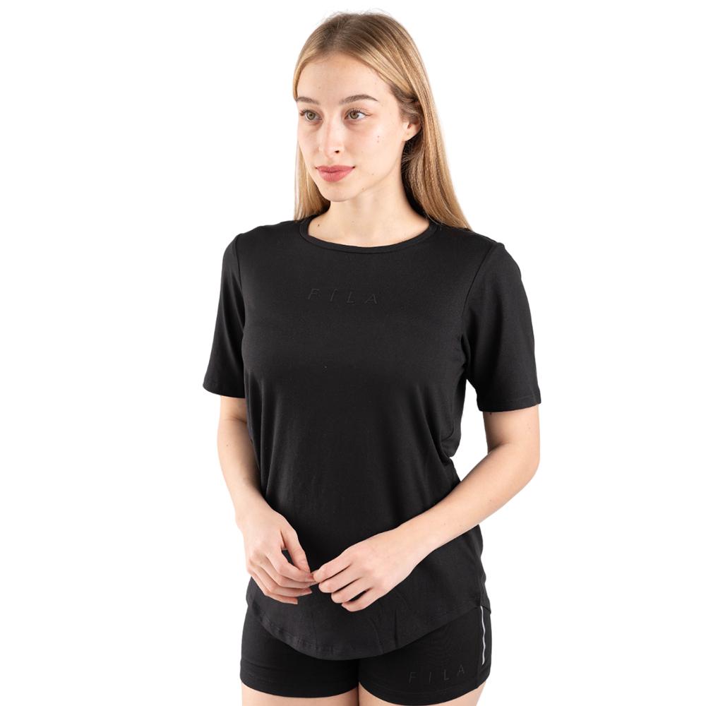 Fila Remeras Femenino Lexis Draped Panel Tee Black