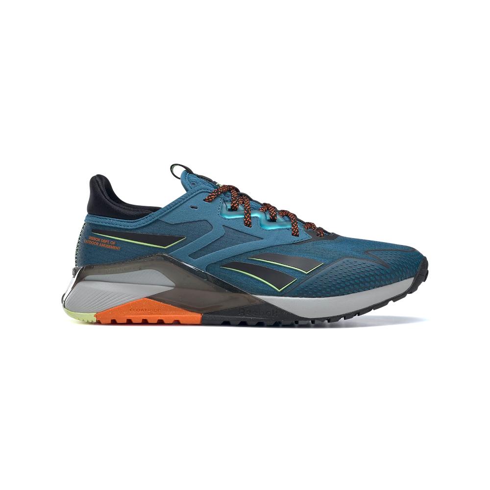 Reebok Training Masculino Nano X2 Tr Adventure Steely Blue/Core Black/Smash Orange