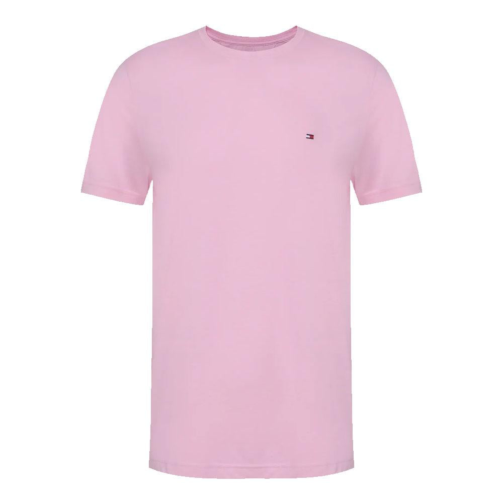 Tommy Hilfiger Remera Masculino WCC ESSENTIAL COTTON TEE CLASSIC PINK