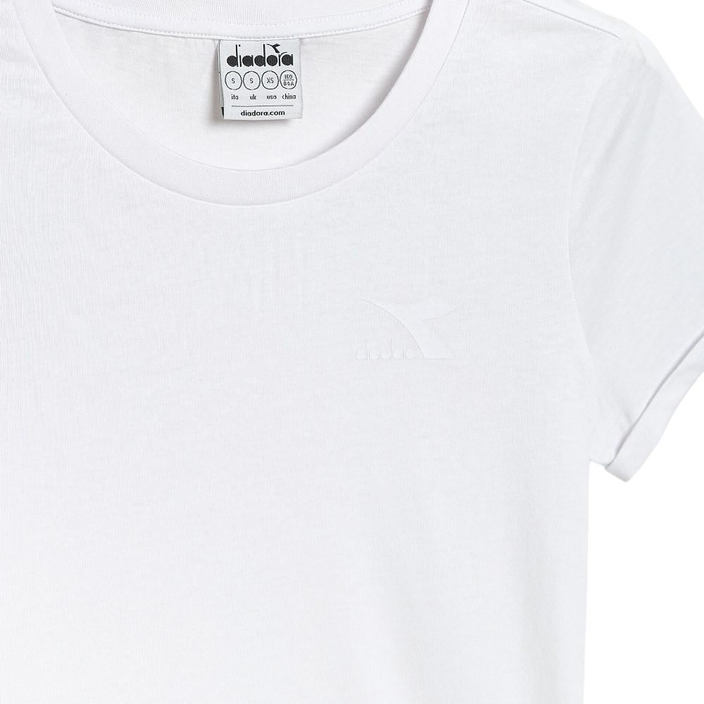 Diadora T-Shirt Femenino T-Shirt Ss Core Optical White