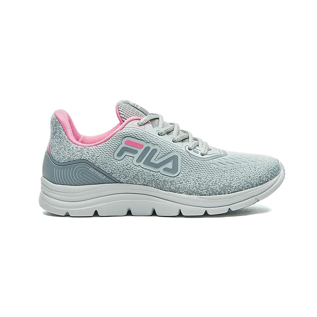 F04K000206397-6397 Fila Deportivos Ninos Running Outfield Silver/Bubblegum/Grey