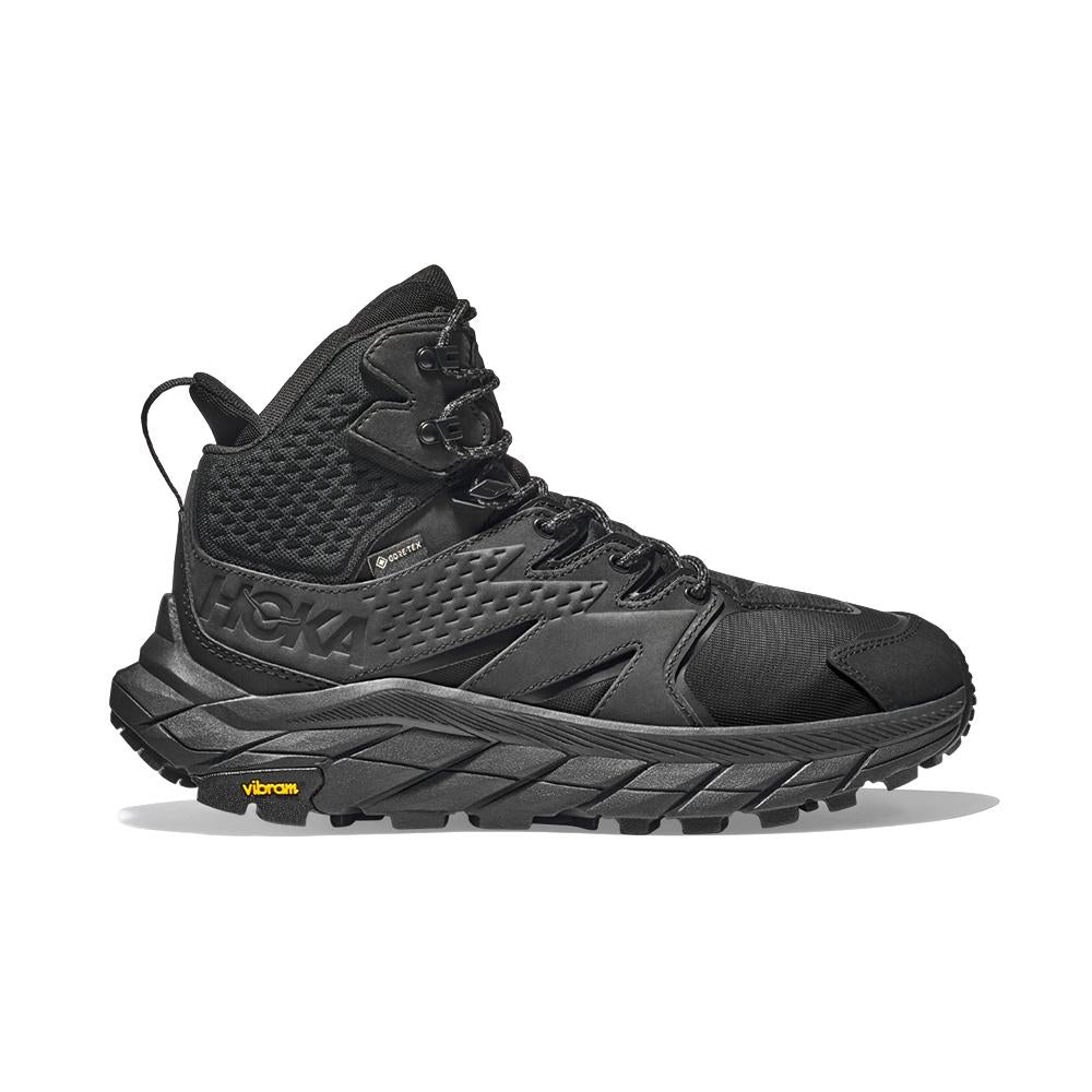 Hoka Trail Running Masculino Anacapa Mid GTX Black/Black