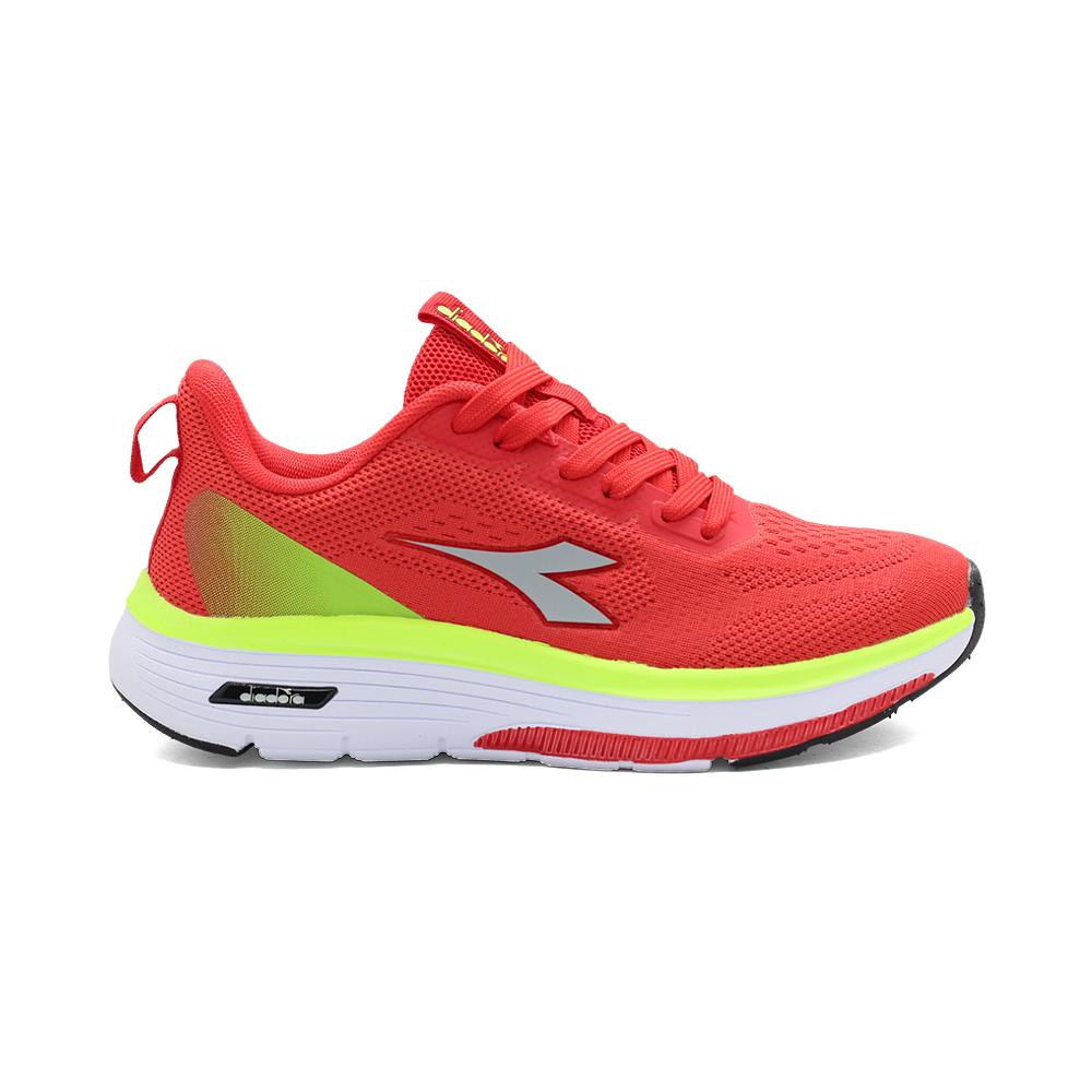 Diadora Running Femenino Nucleo-L Red/Lime