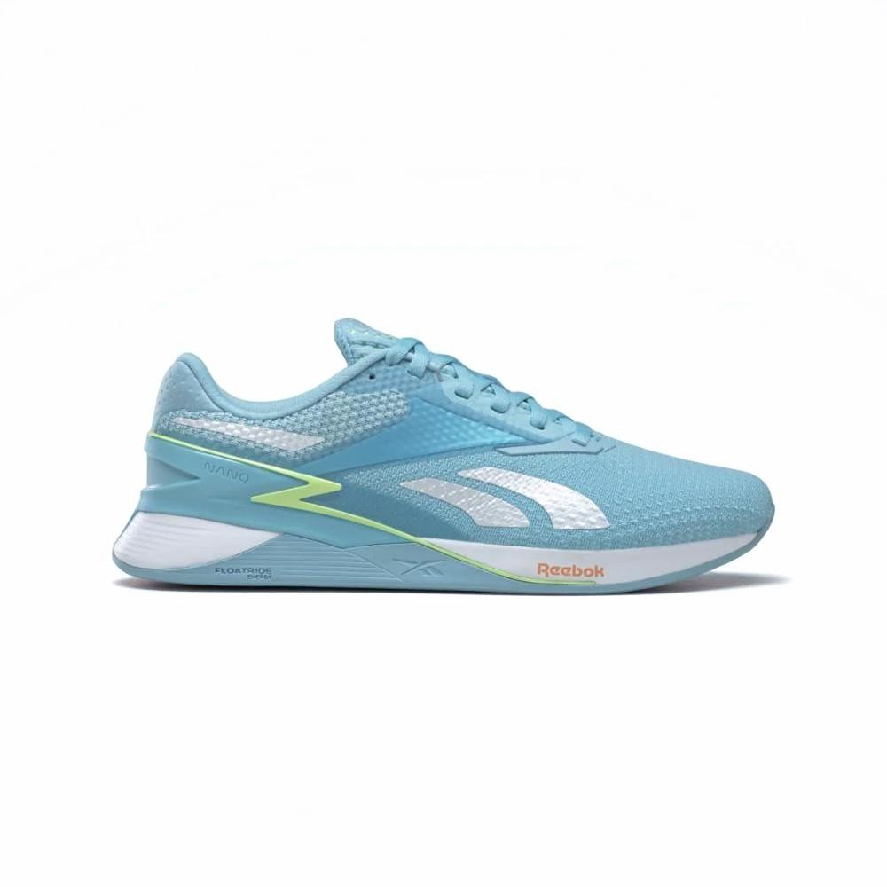 Reebok Femenino Nano X3 Blue Pearl/Energy Glow /Peach Fuzz S23-R