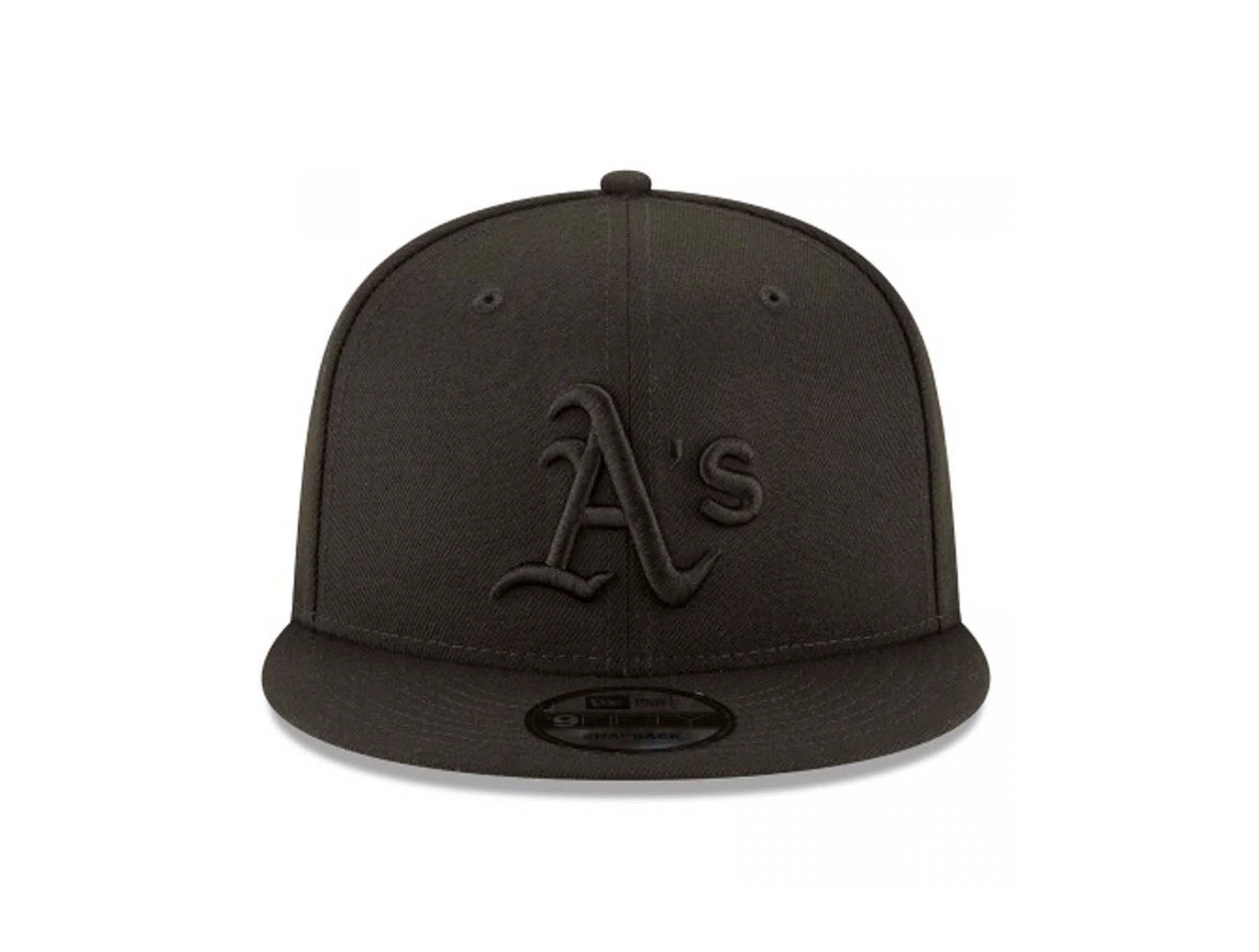 11591023 New Era Gorros MLB 9Fifty Snapback Oakland Athletics Black/Black/Grey