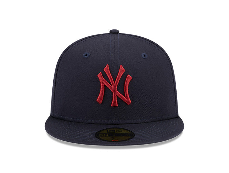 New Era Gorros MLB New York Yankees 59Fifty Navy/Bordo