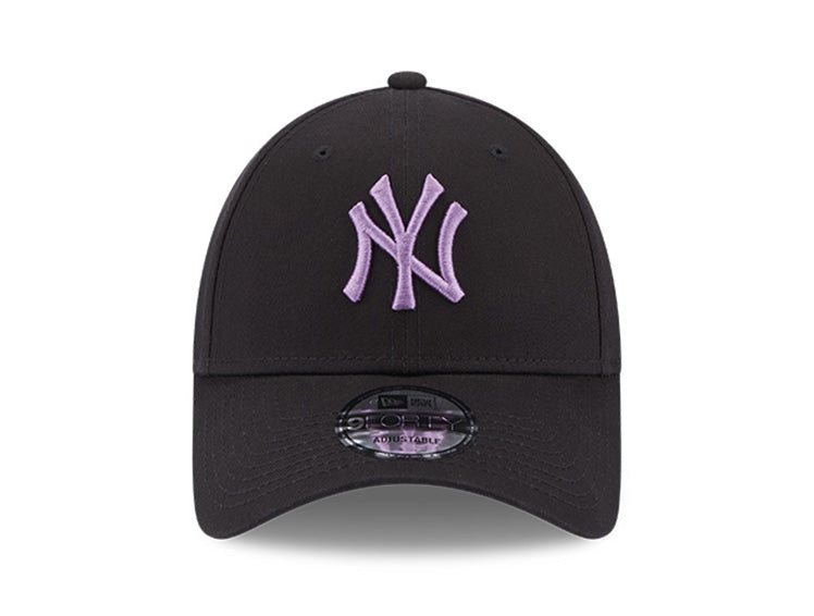 60364451 New Era Gorros MLB New York Yankees 9Forty Black/Violet