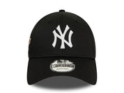 60422512 New Era Gorros MLB 9Forty New York Yankees Black/White