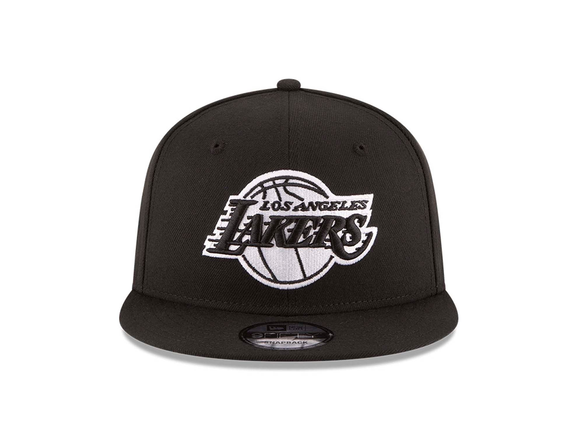 70353696 New Era Gorros NBA 9Fifty Los Angeles Lakers Black/White