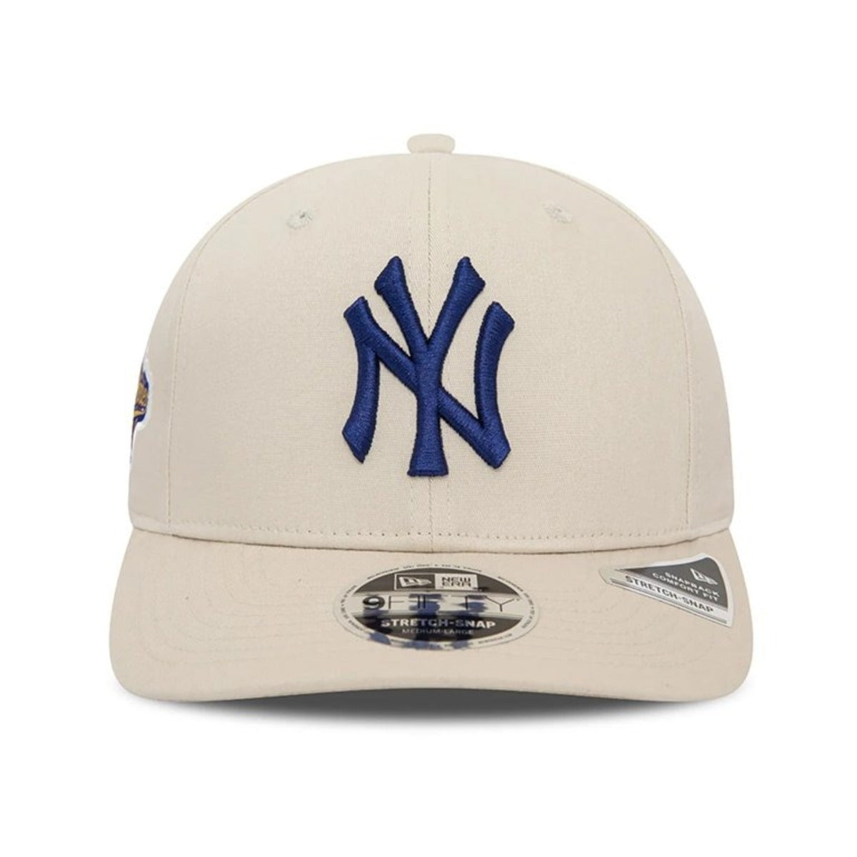 New Era Gorros MLB 9Fifty Stretch Snap New York Yankees Light Beige/Navy