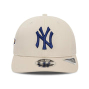 New Era Gorros MLB 9Fifty Stretch Snap New York Yankees Light Beige/Navy