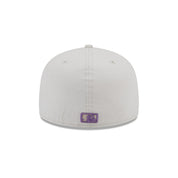 New Era Gorros MLB Los Angeles Dodgers 59Fifty Beige/Violet