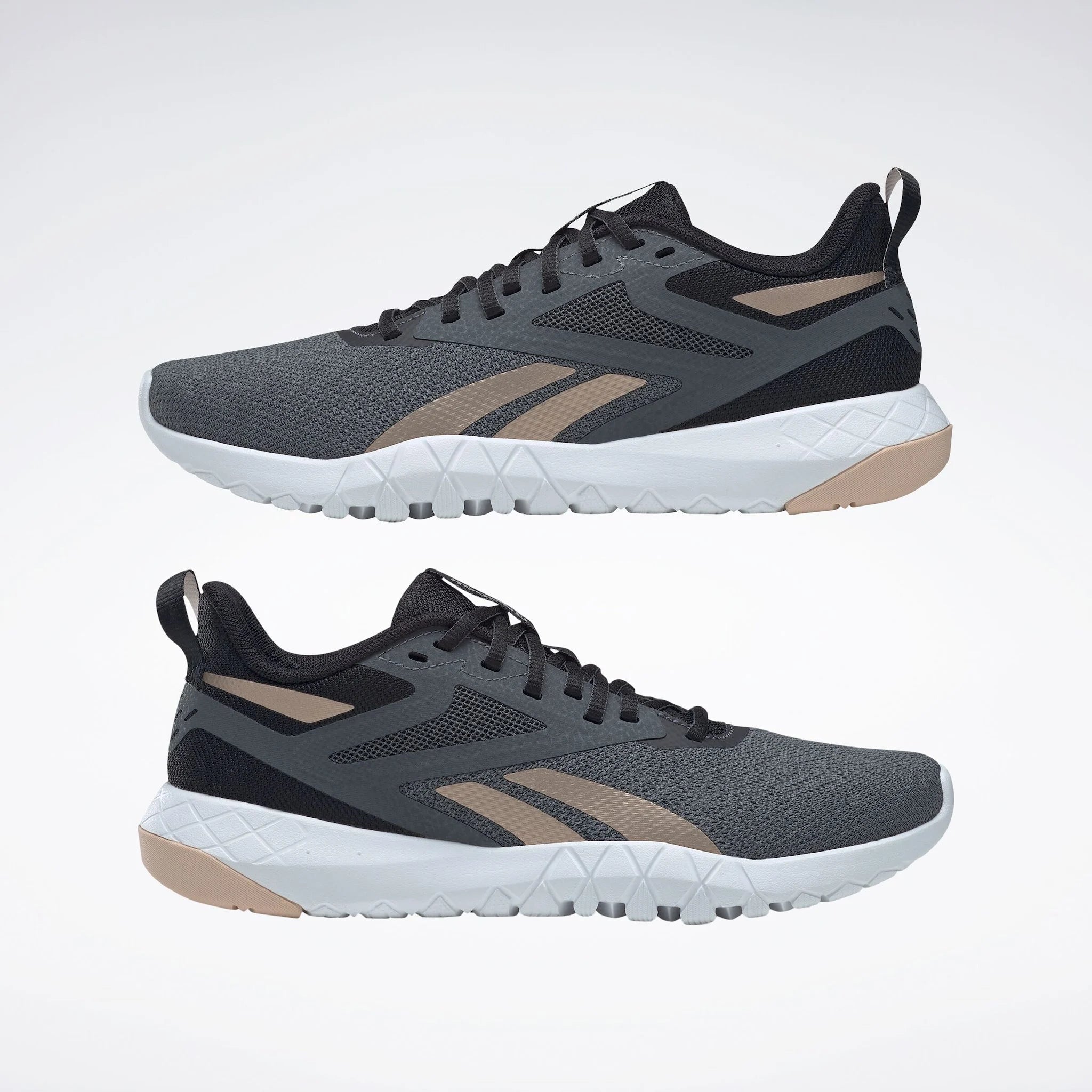 Champion Femenino Reebok Flexagon Force 4 Gris