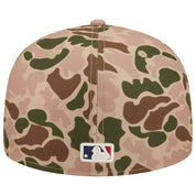 MAZ-New Era Gorros MLB 59Fifty Boston Red Sox Camouflage/Red/Orange