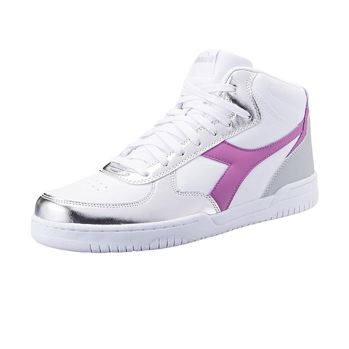 Champion Femenino Diadora Raptor Mid Odissea Blanco